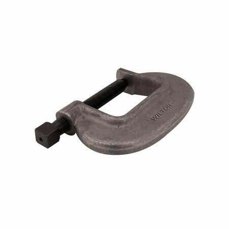 WILTON C-Clamp - Full Closing Spindles, 0in. - 1-7/16in. Jaw Opening, 1-1/8in. Throat Depth 14518